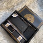 کیف و کمربند و جا کارتی چرم مصنوعی