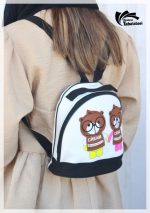 کوله کودکانه طرح خرس CREAM | شیک و با دوام